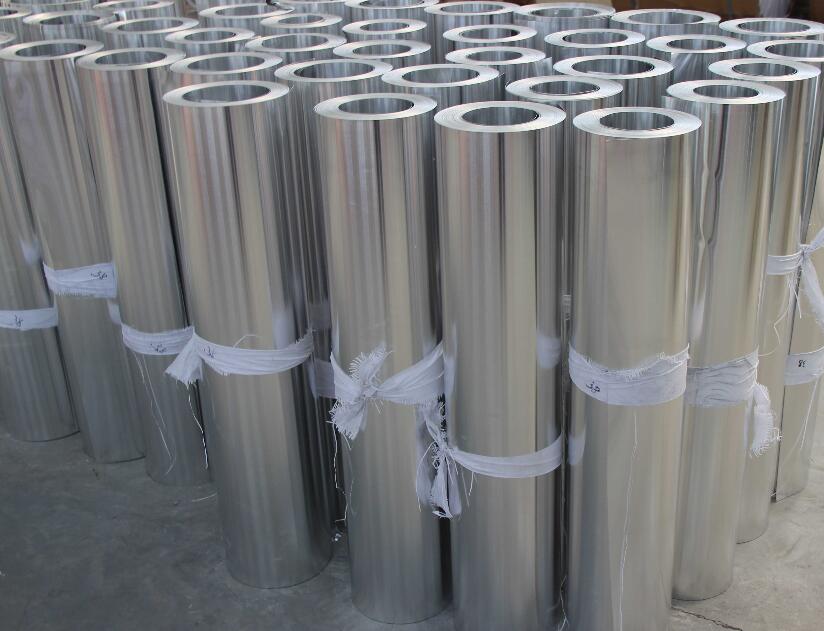 Mill finish aluminium roil